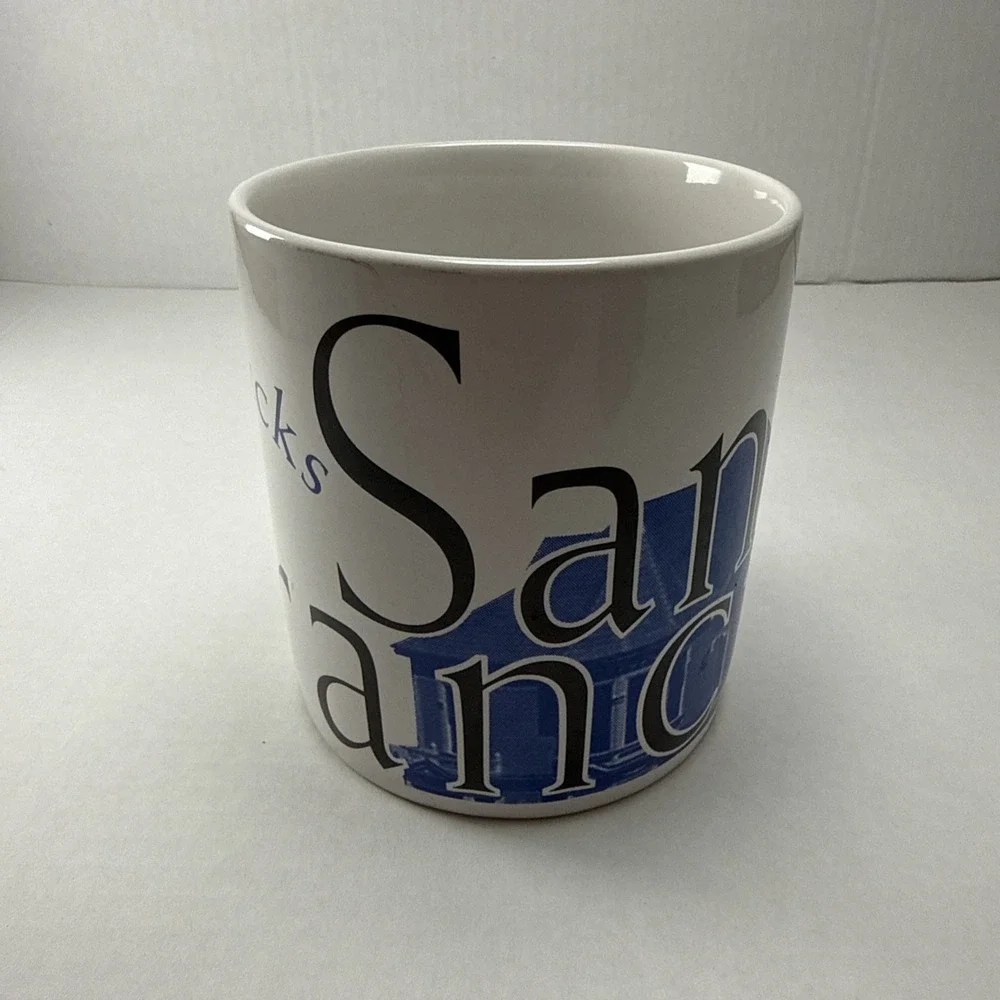 Vintage 1994 Starbucks Coffee San Francisco City Mug Collector Series